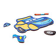 BusyKids Puzzle Police Car - Wooden Puzzle