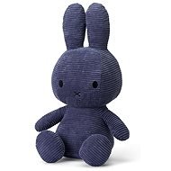 Miffy Sitting Corduroy Blue 33 cm - Plyšová hračka