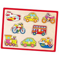 Wooden insert - transport - Puzzle