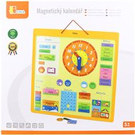Wooden magnetic calendar - Children's Bedroom Decoration