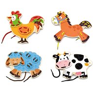Wooden threading machine - pets - Wooden Toy