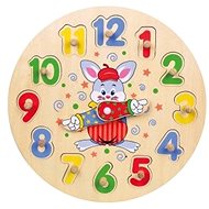 Wooden clock - Wooden Toy