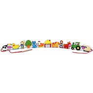 Wooden stringing - farm - Bead Track