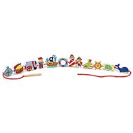 Wooden stringing - pirate - Wooden Toy