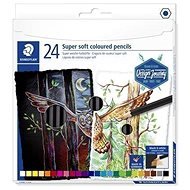 Staedtler Crayons Design Journey Super Soft set of 24 colours - Coloured Pencils