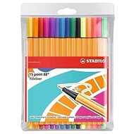 Stabilo Point 88 15 Colours - Felt Tip Pens