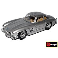 Bburago Mercedes Benz 300SL Silver - Metal Model