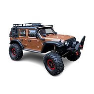 DF models DF-4S PRO Crawler brown 313mm 1:10, winch, LED - Remote Control Car