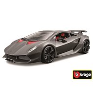 Bburago Lamborghini Sesto Elemento Metallic Grey - Metal Model