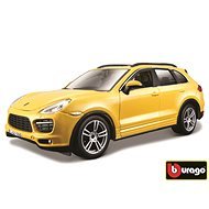 Bburago Porsche Cayenne Turbo Yellow - Metal Model