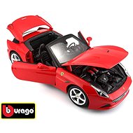 Bburago Ferrari California T Open Top Red - Metal Model