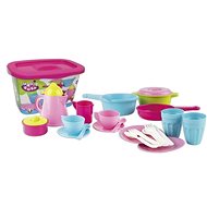 Androni Coffee and kitchen set with storage box - 26 pieces - Toy Kitchen Utensils
