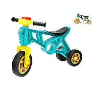 Turquoise motorbike - Balance Bike