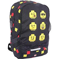 School backpack LEGO Faces Black - School Backpack