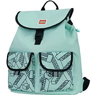 City Backpack LEGO Tribini HAPPY - Mint Green - City Backpack