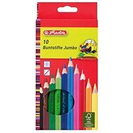 Herlitz Jumbo 10 Colours - Coloured Pencils