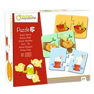 Avenue Mandarine Duo puzzle Before and after - Jigsaw Puzzle