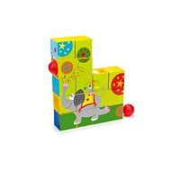 Scratch Puzzle a guľôčková dráha Cirkus - Detská hra