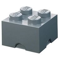 LEGO úložný box 4 – tmavo sivý - Úložný box
