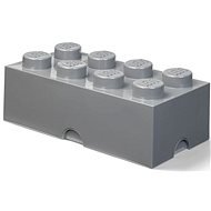 LEGO 8 tárolódoboz - sötét szürke - Tároló doboz