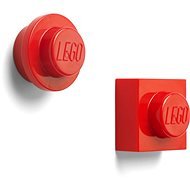 LEGO Magnete 2er Set - rot - Magnet