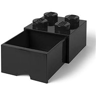 LEGO Table Box 4 with Drawer - Black - Storage Box