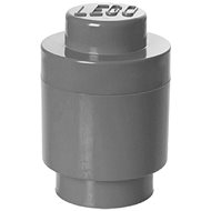 LEGO Storage Box Round - Grey - Storage Box