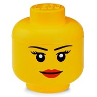 LEGO Storage Head (size L) - Girl - Storage Box