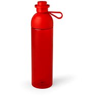 LEGO Transparent Bottle 0.74L - Red - Drinking Bottle