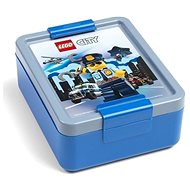 LEGO® City snack box - blue - Lunch Box
