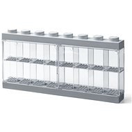 LEGO zberateľská skrinka na 16 minifigúrok – sivá - Úložný box
