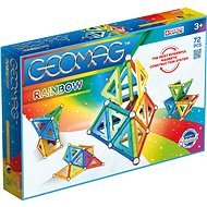 Geomag Rainbow 72 - Építőjáték