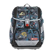 School briefcase / backpack 2V1 for first graders - 6-piece set, Step by Step Stone, AGR certificate - School Set