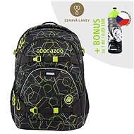 School backpack coocazoo ScaleRale, Laserbeam Black, AGR certificate - School Backpack