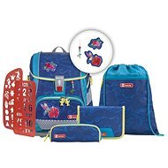 Iskolatáska/hátizsák 2 az 1-ben elsősöknek - 6 darabos készlet, Step by Step - Iskolai felszerelés