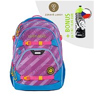 School backpack coocazoo ScaleRale, MeshFlash Neonpink, AGR certificate - School Backpack