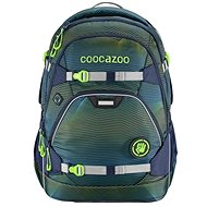 School backpack coocazoo ScaleRale, Soniclights Green, AGR certificate - School Backpack