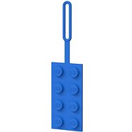 LEGO Luggage Tag - 2x4 Cube, Blue - Luggage Tag