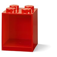 LEGO Brick 4 Hanging Shelf - Red - Shelf