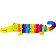 Letter Puzzle - Crocodile - Wooden Puzzle
