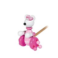 Walking mouse on a stick - Push Toy