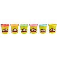 Play-Doh Package of 6 cups, "Back to school" edition - Modelling Clay