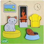 Wooden Puzzle, Living Room - Puzzle