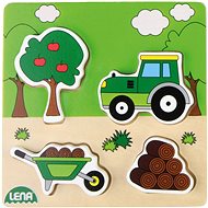 Wooden Puzzle, Tractor - Puzzle