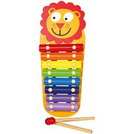 Wooden xylophone, lion - Musical Toy
