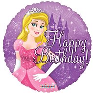 Foil Balloon  46cm, Circle, Princess Birthday - Balloons