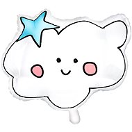 Foil Balloon, 54x43cm, Cloud - Balloons