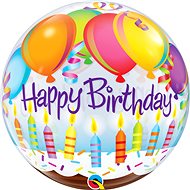 Foil Balloon, 56cm, Plastic, Happy Birthday - Balloons