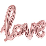 Foil Balloon, 73x59cm, Love, Pink - Balloons