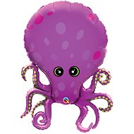 Foil Balloon, 95cm, Octopus - Balloons